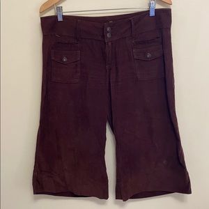 Corduroy half pants
